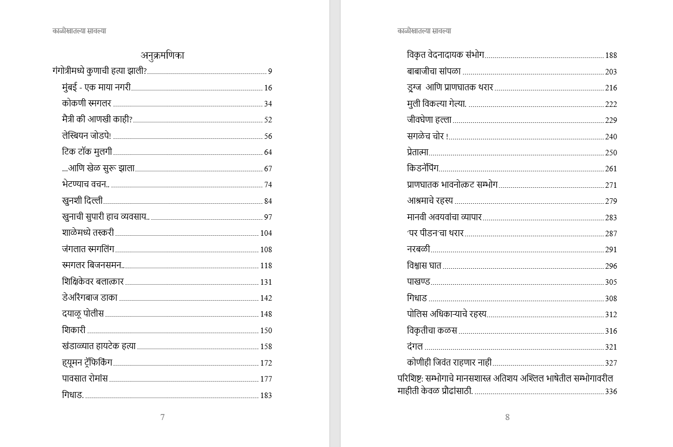 काळोखातल्या सावल्या – एक रहस्यांनी भरलेली, काळजाला हात घालणारी गुन्हेगारी थ्रिलर! दीर्घ कादम्बरी  Novel in Marathi