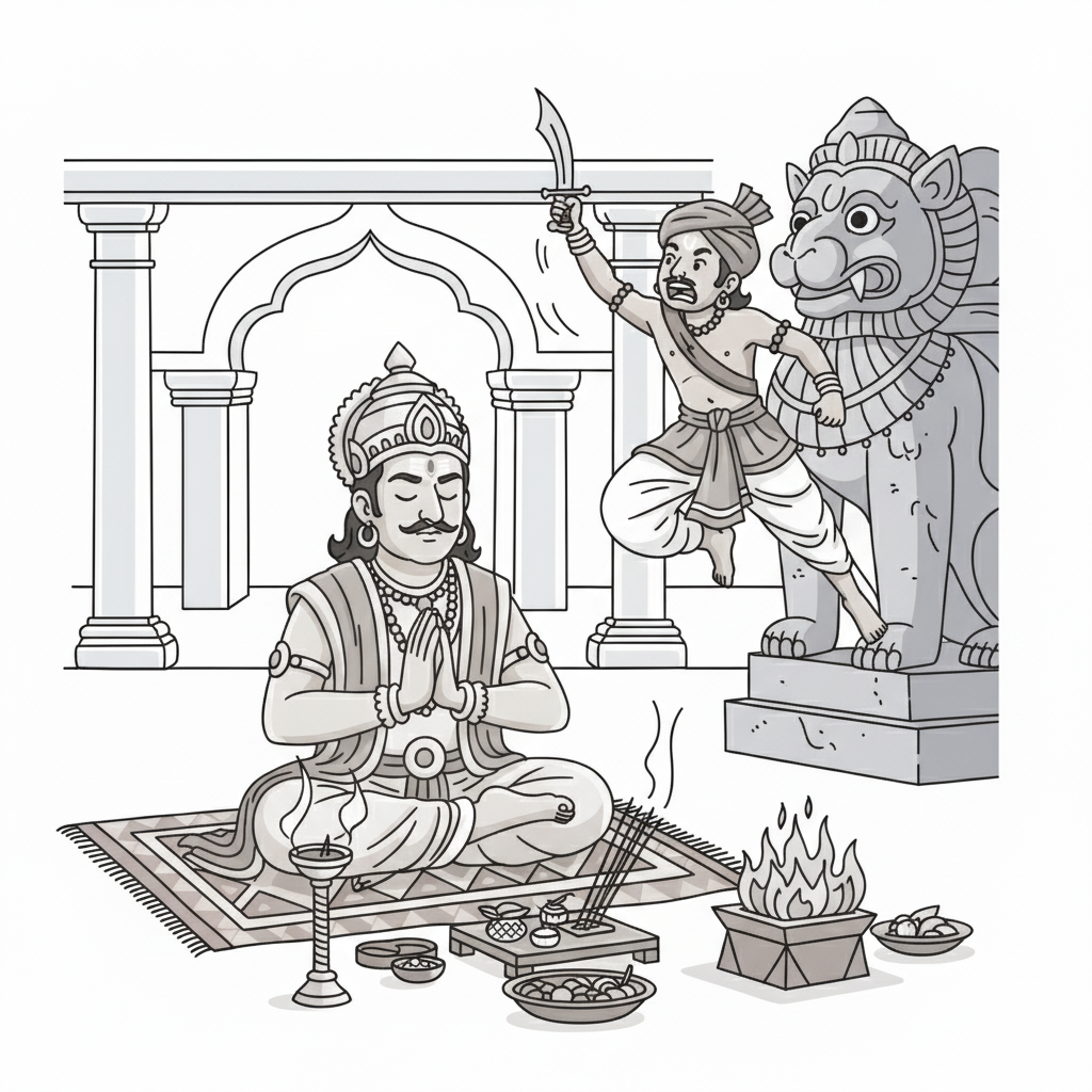 सिंहासन बत्तीसी – प्राचीन भारतीय कथा संग्रह, भरपूर चित्रांसह, 249 पानांची कथा, Sinhasan Battisi