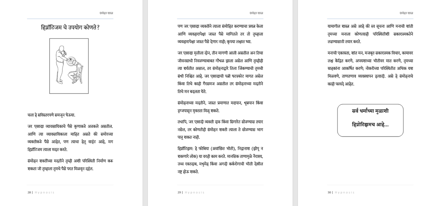 सावधान, हे आहे संमोहनशास्त्र (मराठी)  Learn Hypnosis In Marathi