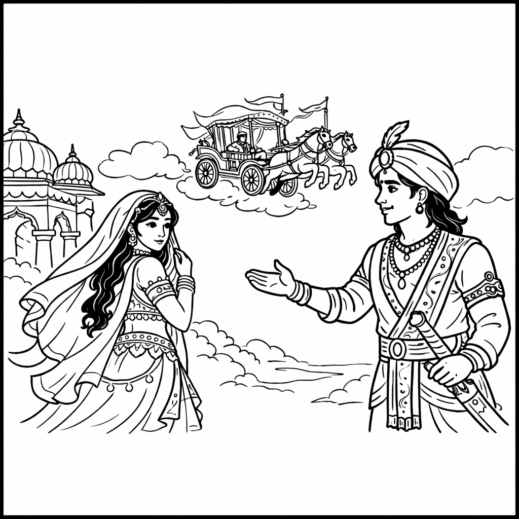 गुलबकावली : एक अमर परी कथा (मराठी) भरपूर सुंदर चित्रांसह, 305 पानांची सम्पूर्ण कथा, Gulbakawali