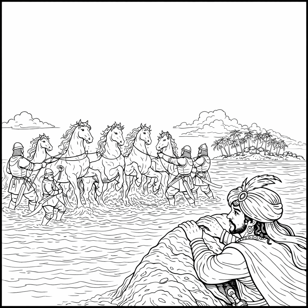 दर्यावर्दी सिंदबादच्या सात सफरी (मराठी) अफलातून भरपूर चित्रांसह, 295 पानांची सम्पूर्ण कथा, Sindbad