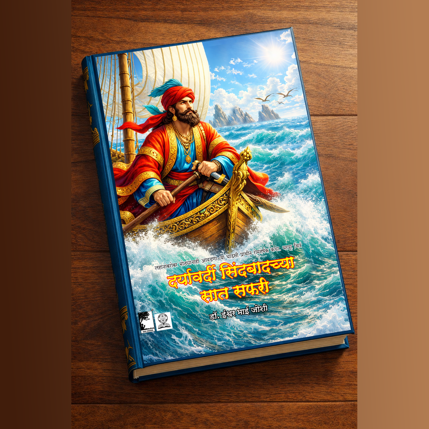 दर्यावर्दी सिंदबादच्या सात सफरी (मराठी) अफलातून भरपूर चित्रांसह, 295 पानांची सम्पूर्ण कथा, Sindbad