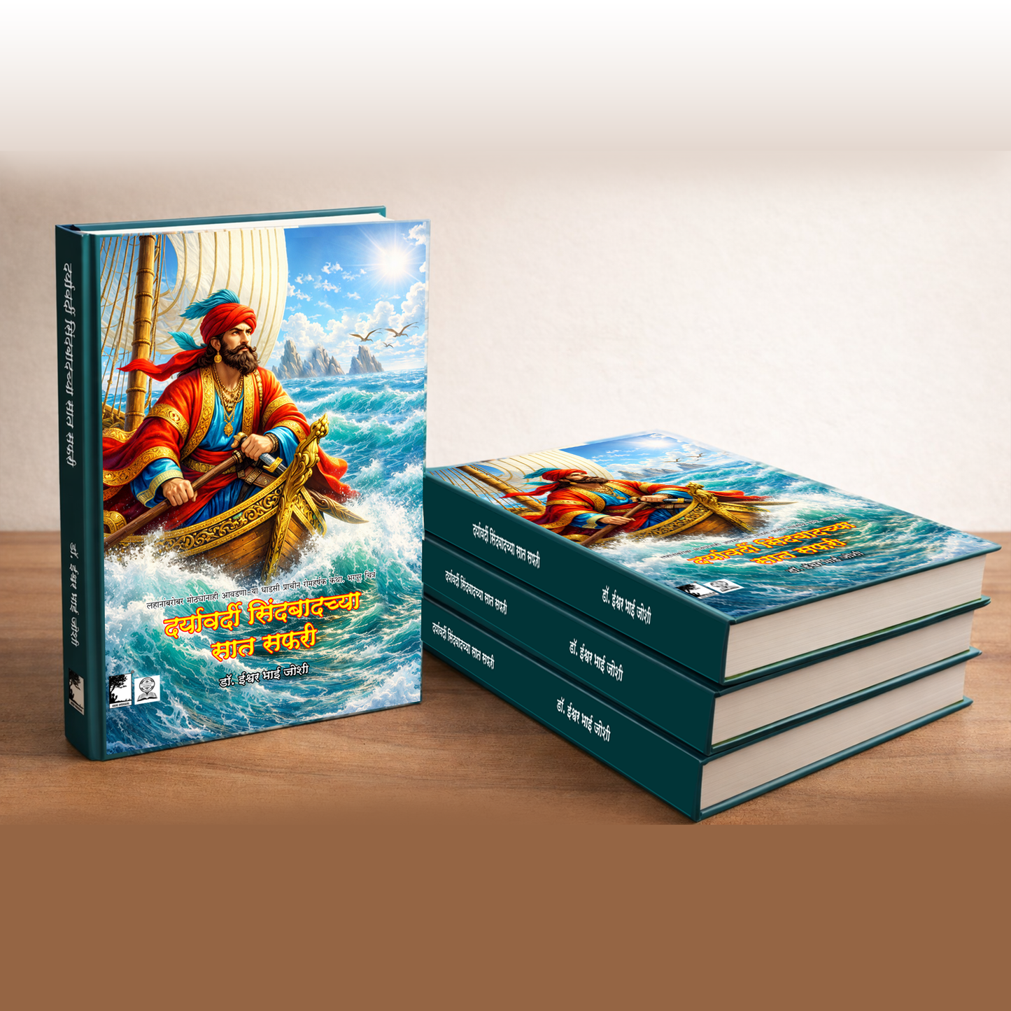 दर्यावर्दी सिंदबादच्या सात सफरी (मराठी) अफलातून भरपूर चित्रांसह, 295 पानांची सम्पूर्ण कथा, Sindbad