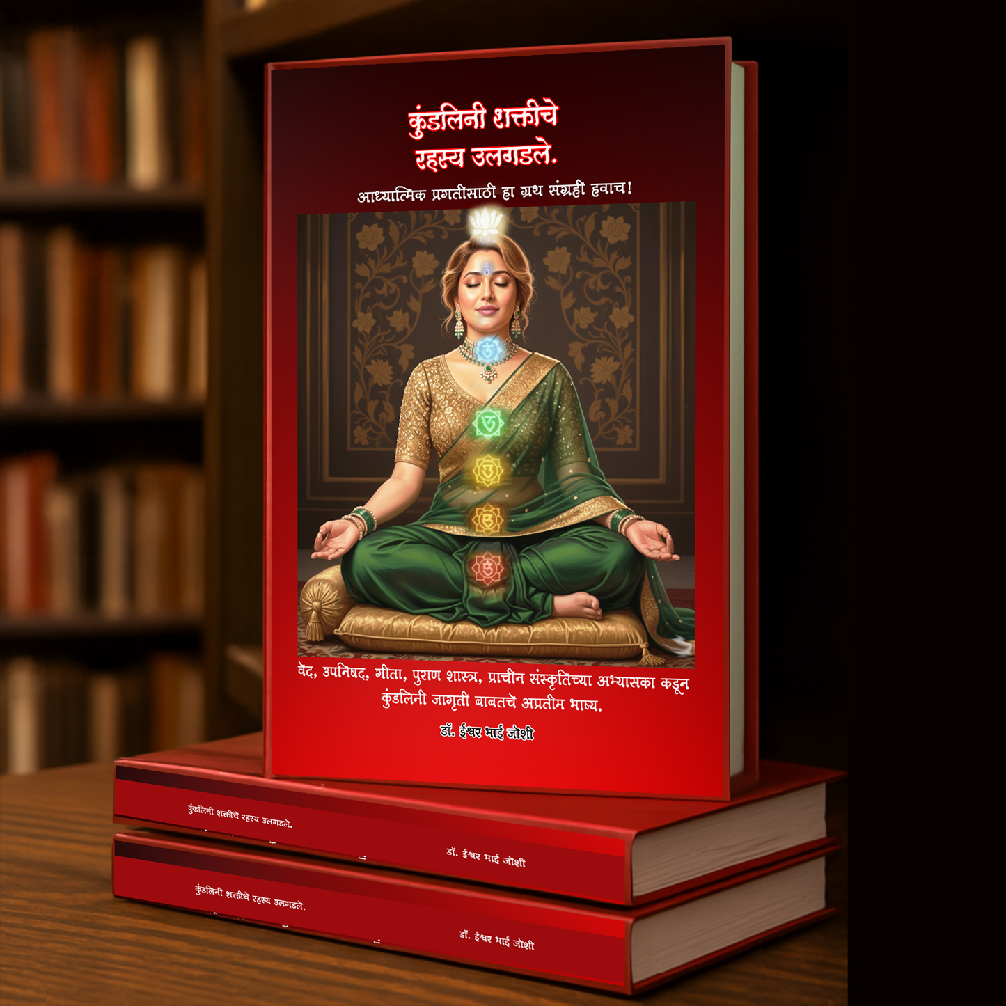 कुंडलिनी शक्तीचे  रहस्य उलगडले. भरपूर चित्रं, 287 पानांचा चिंतनात्मक ग्रंथ. How to awaken Kundalini Powers.